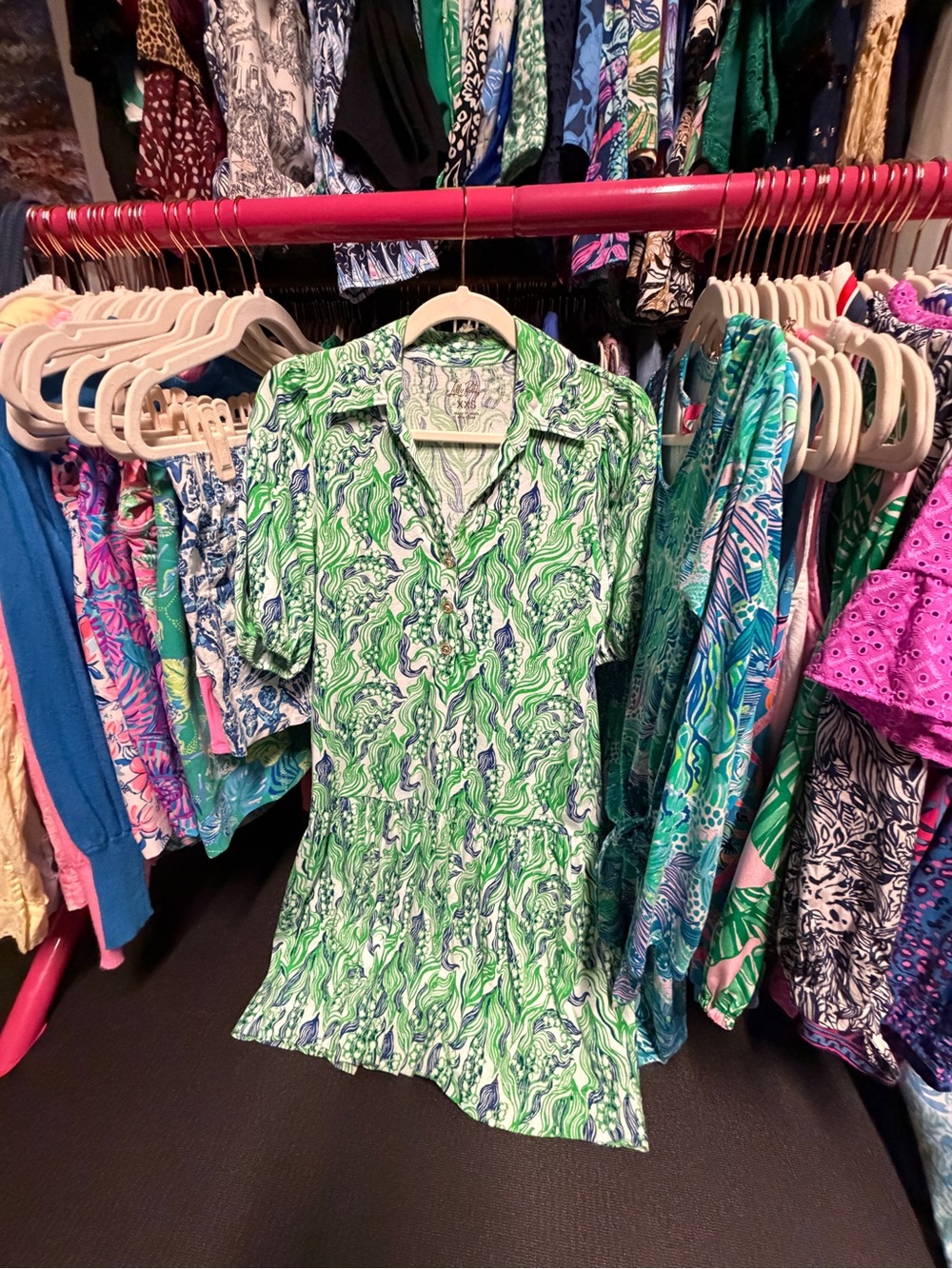 Lilly Pulitzer Bingley Dress - Lilly of the Valley - XXS